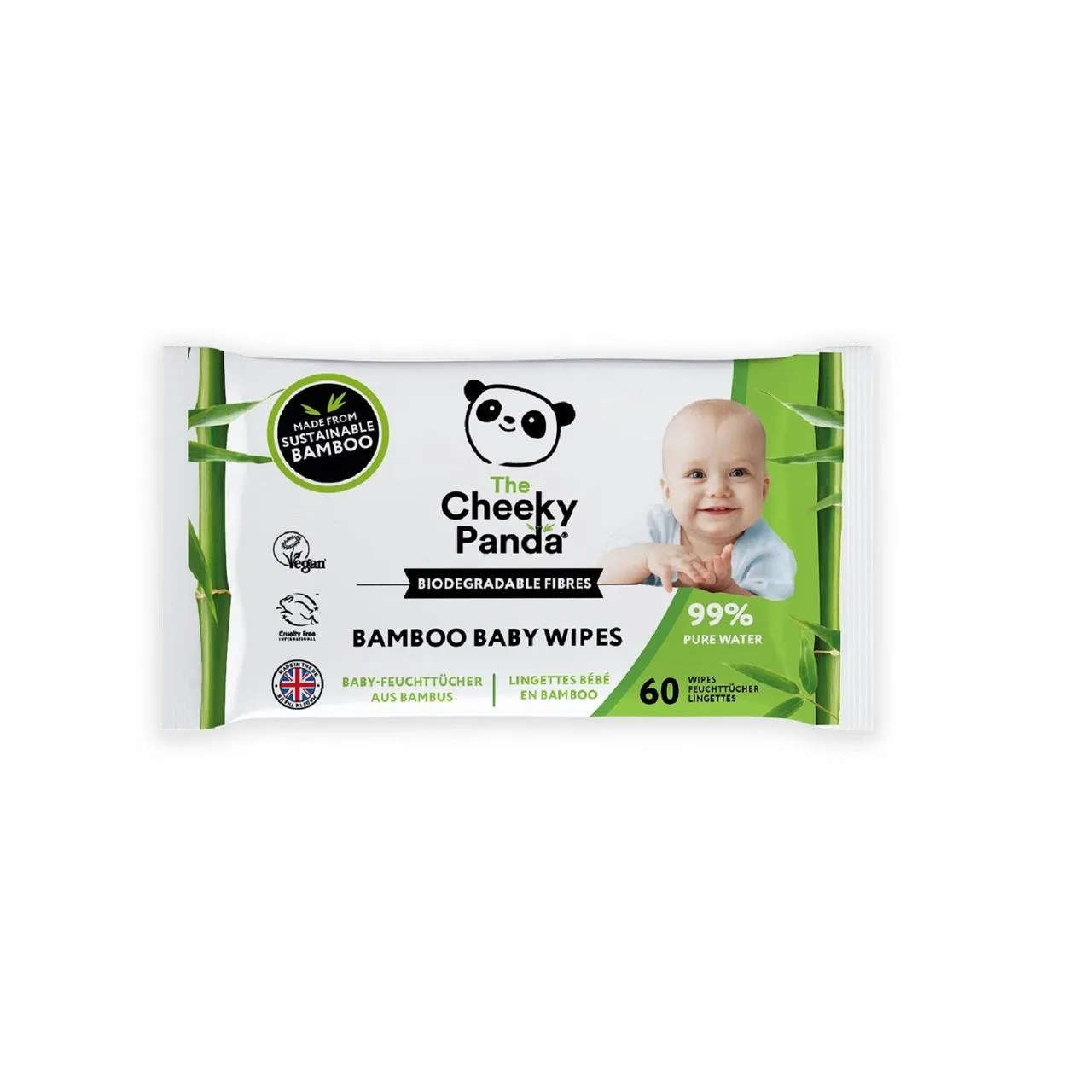 Biodegradable Baby Wipes (12 packs)