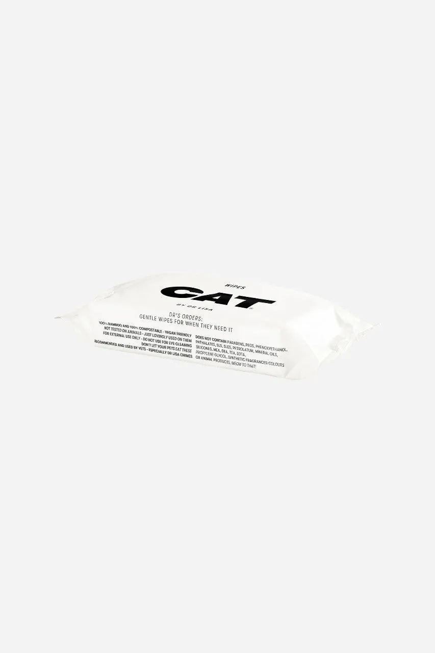 DOG BY DR. LISA Cat Wipes 80 Pk
