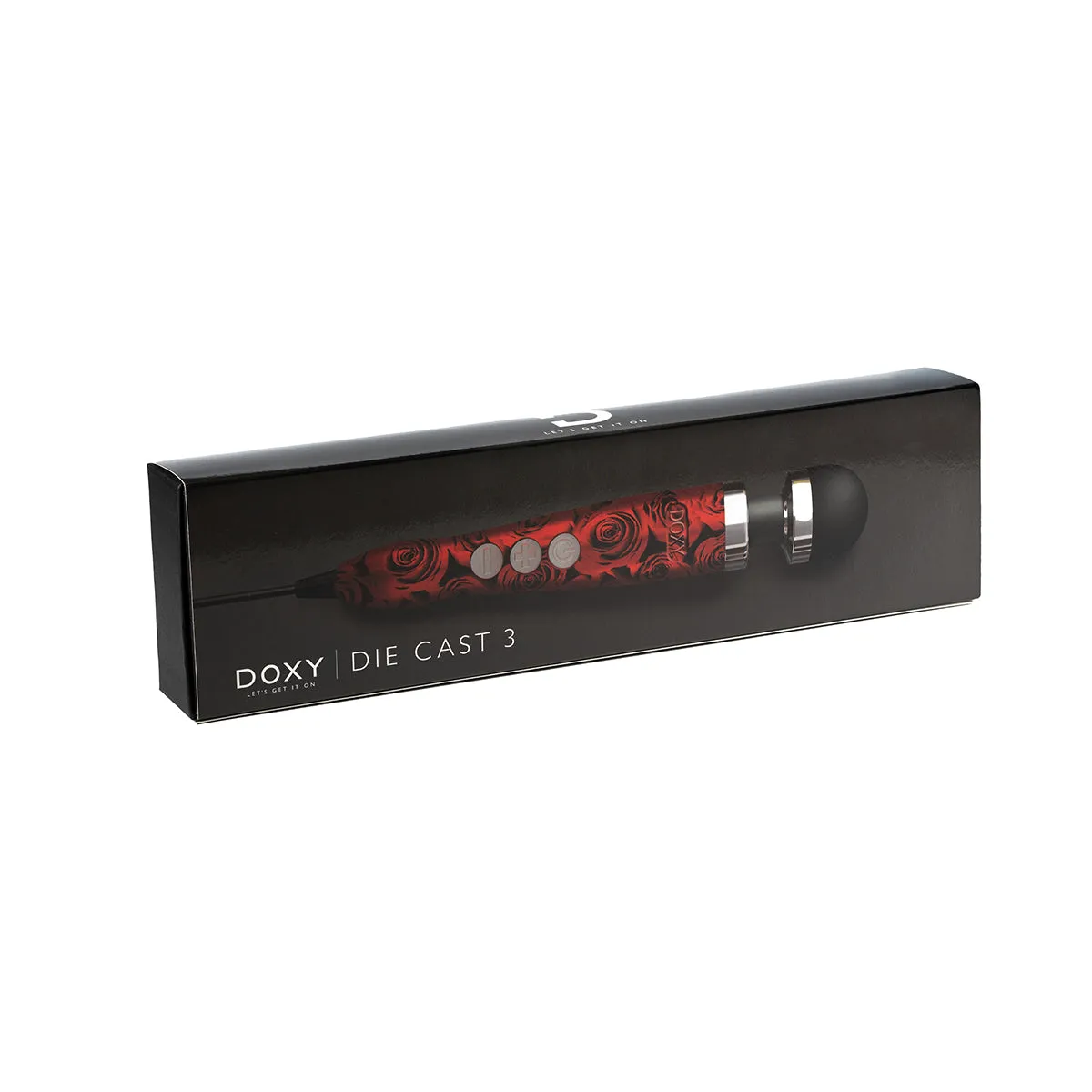 Doxy Die Cast 3R Roses Powerful Wand Massager