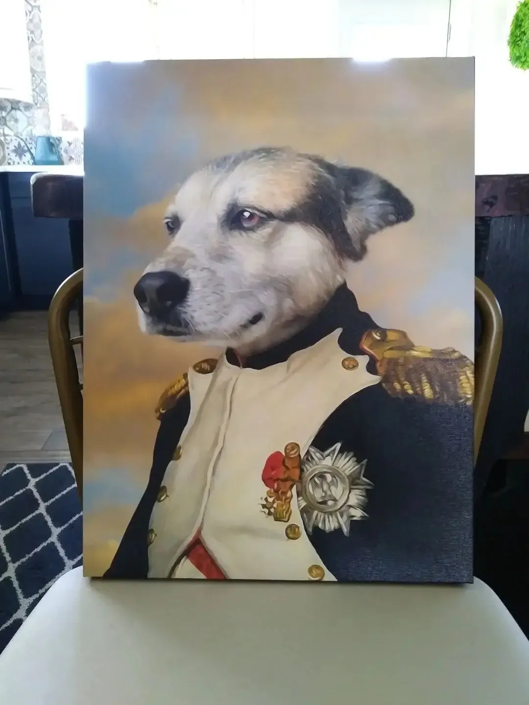 Napoleon Complex - Napoleon & Renaissance Inspired Custom Pet Portrait Canvas