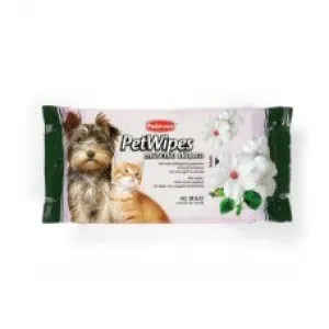 Padovan Pet Wipes Muschio Bianco 40pcs