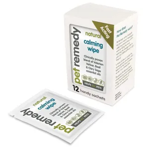 Pet Remedy Calming Wipe Sachet x 12