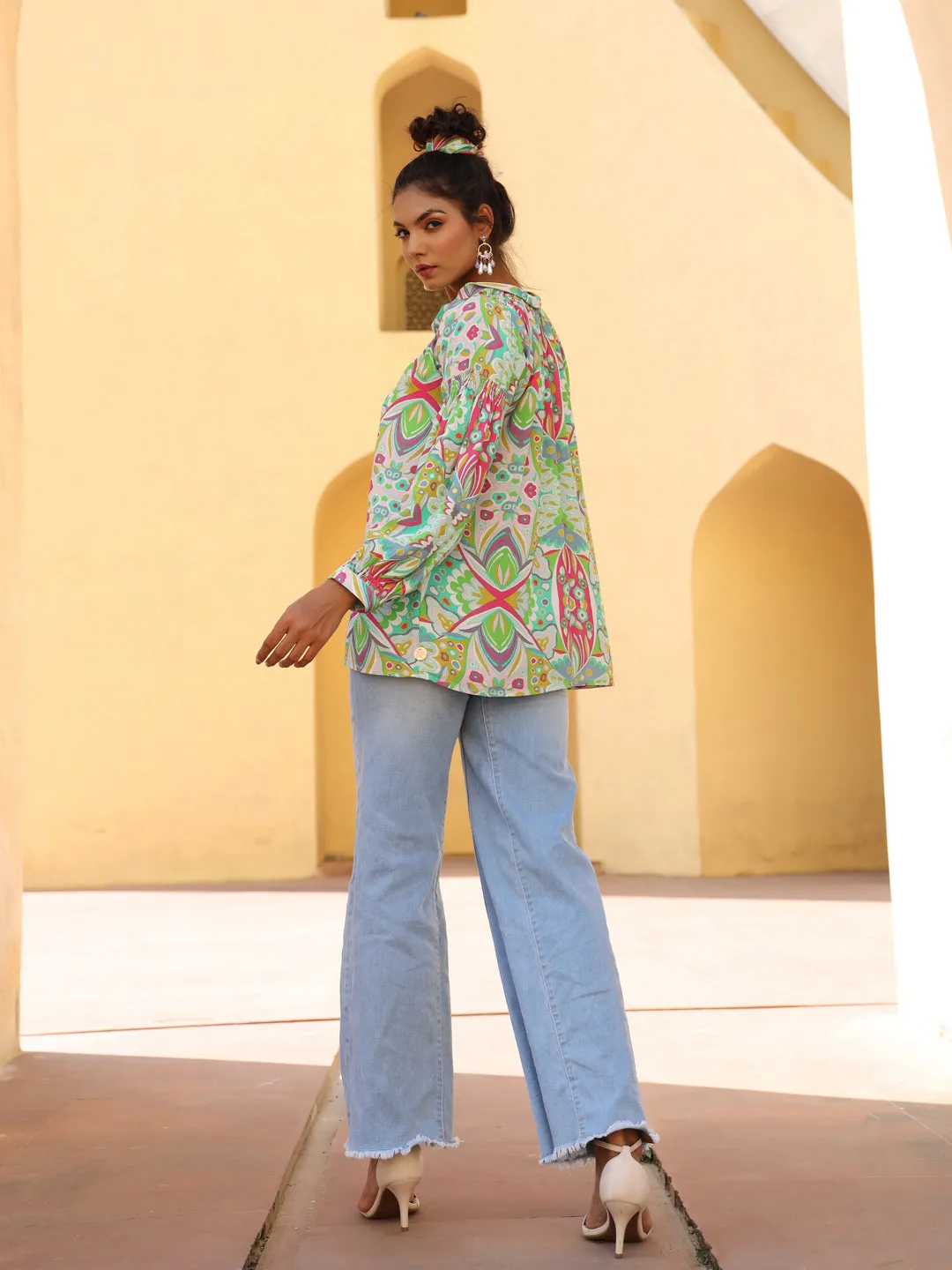 Romeo Mint Green Top