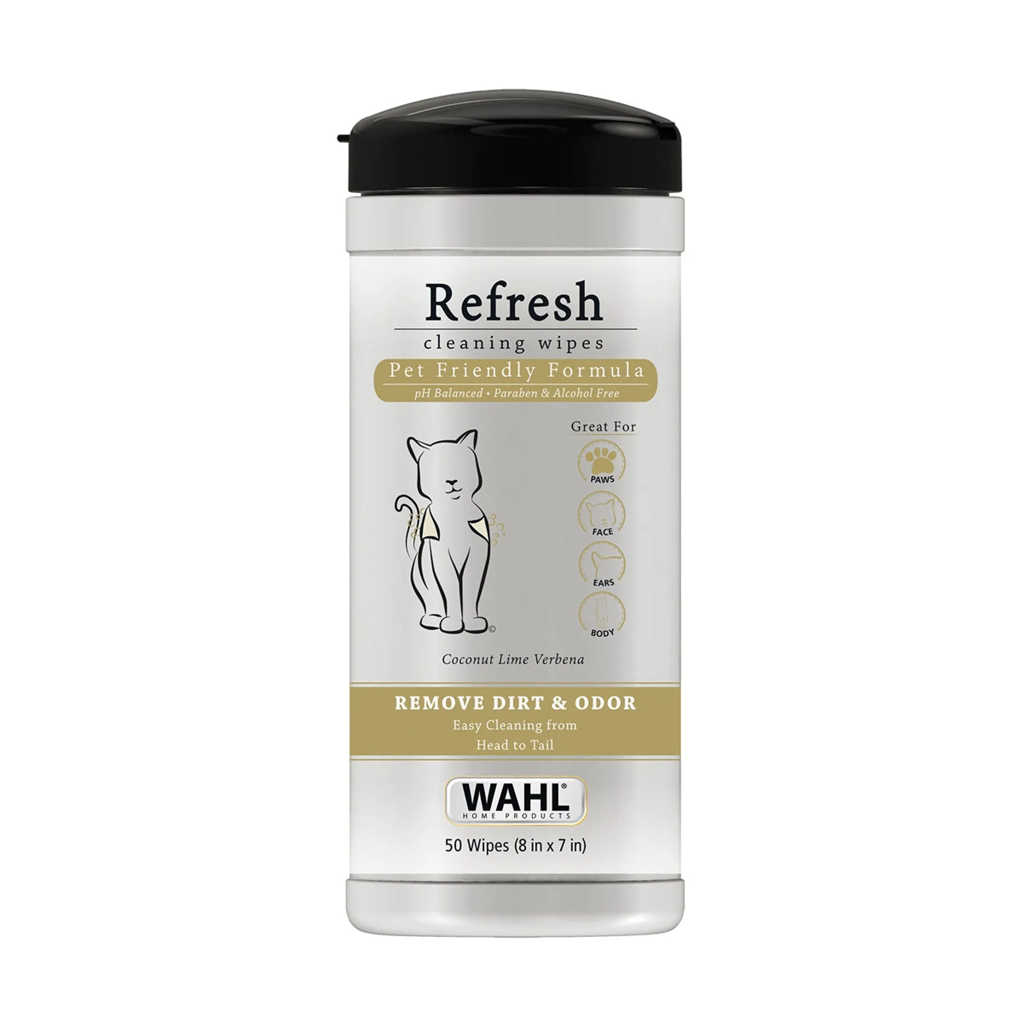 Wahl Cat Refresh Cleaning Wipes